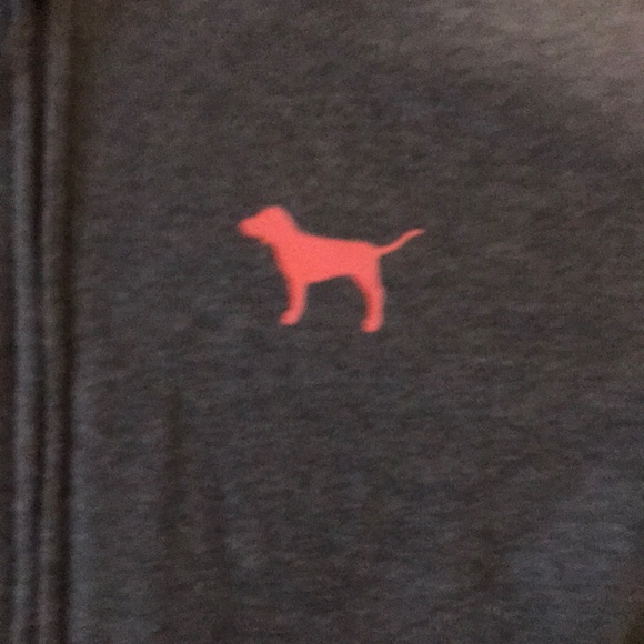 Pink Victoria secret zip up - Picture 2 of 4